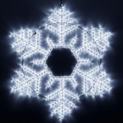  ARD-SNOWFLAKE-M10-1000x900-576LED White (230V, 35W) (Ardecoled, IP65)