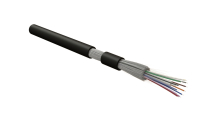 Hyperline FO-DT-IN/OUT-62-24-HFLTx-BK  - 62.5/125 (OM1) , 24 ,    (tight buffer), /, HFLTx, 40C  +70C, 