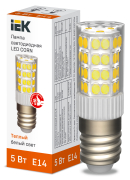  LED CORN  5 230 3000  E14 IEK