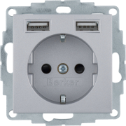  SCHUKO  2 USB-  , S.1/B.x, : 