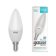   Gauss E14 5,5W 4100  1033126