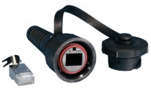 Hyperline PLUG-IE-8P8C-PV-C6-SH   RJ-45 (8P8C)   , IP67,  6,   ,  (SH)