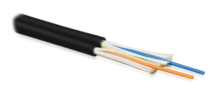 Hyperline FO-D2-IN-9S-2-LSZH-BK  - 9/125 (SMF-28 Ultra) , 2 , duplex, zip-cord,    (tight buffer) 2.0 ,   , LSZH, ()-HF, 40C  +70C, 