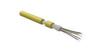 Hyperline FO-DT-IN-9S-8-FRHFLTx-YL  - 9/125 (SMF-28 Ultra) , 8 ,    (tight buffer) , FRHFLTx, 60C  +70C, 