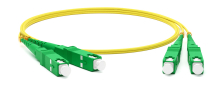 Hyperline FC-D2-9-SC/AR-SC/AR-H-1M-LSZH-YL - - () SM 9/125 (OS2), SC/APC-SC/APC, 2.0 , duplex, LSZH, 1 