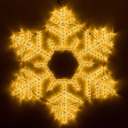  ARD-SNOWFLAKE-M10-1000x900-576LED Warm (230V, 35W) (Ardecoled, IP65)