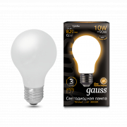  Gauss LED Filament A60 OPAL E27 10W 2700 1/10/40