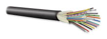 Hyperline FO-DT-IN/OUT-9S-2-FRHFLTx-BK  - 9/125 (SMF-28 Ultra) , 2 ,    (tight buffer) /, FRHFLTx, 60C  +70C, 