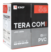    TERACOM PRO Cat.5E U/UTP 4  solid 24AWG  PVC   (. 305)